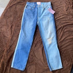 Two-toned jeans